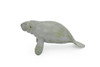 Manatee Toy, Sea Cow, Ocean, Dugongs, Very Realistic Rubber Figure, Model, Educational, Animal, Hand Painted Figurines 6" CH0119 BB95