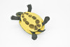 Turtle Toy, Red Eared Slider, Museum Quality Rubber Figure, Model, Educational, Animal, Hand Painted, Figurines       5"     CH122 BB97