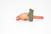 Parrot, Rose, Bird, Very Realistic Rubber Reproduction, Hand Painted Figurines     5.5"    CH138 B244