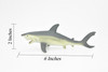 Mako Shark, Shortfin, Museum Quality Rubber Reproduction, Hand Painted Figurines      6"       CH142 B245