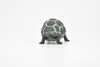 Tortoise, Testudinidae, Reptiles, Realistic Rubber Reproduction, Hand Painted Figurines       2.5"      CH145 B246