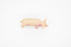 Pig, Swine, Domestic, Hog, Very Realistic Rubber Reproduction, Hand Painted Figurines     3.5"      CH147 B246