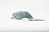 Blue Whale, Marine Mammal, Realistic Rubber Reproduction, Hand Painted Figurines    7"     CH155 B248