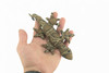 Lizard, Reptiles, Brown,  Hand Made, Thailand Sand Creatures, Toy, Paper Weight, Bean Bag, Cornhole     16"    TH3 BB67
