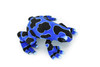 Frog, Blue, Poison Dart, Very Nice Plush Animal ,      9"      RI10 B257