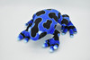 Frog, Blue, Poison Dart, Very Nice Plush Animal ,      9"      RI10 B257