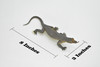 Komodo Dragon, Lizard, Reptile, Very Realistic Rubber Reproduction, Hand Painted Figurines,    8"    RI13 B259