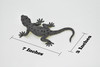 Gecko, Spotted, Leopard, Reptile, Very Realistic Rubber Reproduction, Hand Painted Figurines,    7"    RI15 B259