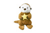 Sea Otter with Starfish,  Large Cute Stuffed Animal Plush Toy Kids Educational Gift   36" x 16" x 10"       C04 B473