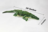 Alligator, Realistic Cute Stuffed Animal Plush Toy Kids Educational Gift     36" x  10" x 10"      C07 BB101