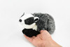 Badger Plush Toy, Realistic Stuffed Animal, Mustelidae, Lifelike Stuffed Badger, Soft, Educational, Toy, Kids, Gift,   12"  F4505 BB51