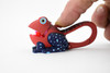 Frog, Red Poison Dart Frog, Carabiner Clip, Camping Flashlight, Car, Keys, Fun Gift,      3 1/4"     F1587 B127