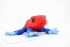 Frog, Red Poison Dart Frog, Stuffed Animal, Soft, Plush, Toy, Educational, Rainforest, Gift,     8 1/2"     WR03 B620