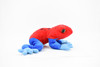 Frog, Red Poison Dart Frog, Stuffed Animal, Soft, Plush, Toy, Educational, Rainforest, Gift,     8 1/2"     WR03 B620