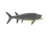 Xiphactinus, Extinct Fish, Fanged Tarpon, Rubber Animal, Realistic Toy Figure, Model, Replica, Kids, Educational, Gift,       3"       CH403 BB108