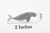 Manatee, Sea Cow, Ocean, Dugongs, Rubber Toy, Figure, Model, Educational, Animal, Kids, Educational, Gift,        2"       CH406 BB108