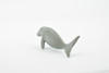 Manatee, Sea Cow, Ocean, Dugongs, Rubber Toy, Figure, Model, Educational, Animal, Kids, Educational, Gift,        2"       CH406 BB108