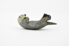 Sea Otter, Rubber Animal, Realistic Toy Figure, Model, Replica, Kids, Educational, Gift,       1 3/4"        CH407 BB108
