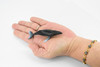 Humpback Whale, Endangered Marine Mammal, Hand Painted, Rubber, Educational Design, Figure, Diorama Model, Toy, Kids,  3 1/2 Inches. 