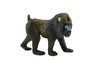 Mandrill, Baboons, Museum Quality, Hand Painted, Rubber Animal, Realistic Toy Figure, Diorama Model, Kids, Educational,  2 1/2 Inches.
