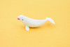 Beluga Whale, Rubber Animal, Realistic Toy Figure, Model, Replica, Kids, Hand Painted, Educational, Gift,       2 1/2"       CH418 BB108