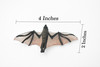 Bat, Chiroptera, Rubber Animal, Realistic Toy Figure, Model, Replica, Kids, Hand Painted, Educational, Gift,       4"      CH429 BB109