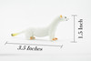 Short Tailed Weasel, Ermine, Stoat, Museum Quality, Educational, Rubber Animal, Hand Painted, Realistic, Diorama Model, Toy, Kids,  3 1/2 Inches.