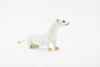 Short Tailed Weasel, Ermine, Stoat, Museum Quality, Educational, Rubber Animal, Hand Painted, Realistic, Diorama Model, Toy, Kids,  3 1/2 Inches.