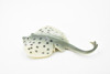 Sting Ray, Spotted Stingray, Museum Quality, Rubber Fish, Hand Painted, Realistic Toy Figure, Diorama Model, Replica, Kids, Educational,  4 1/2 Inches. 