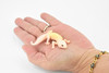 Gecko, Leopard, Lizard, Reptile, Museum Quality, Hand Painted, Educational, Realistic Toy Figure, Diorama Model, Kids,  3 Inches. 