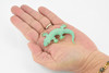 Gecko, Green Anole, Lizard, Reptile, Museum Quality, Hand Painted, Educational, Realistic Toy Figure, Diorama Model, Kids,  2 1/2 Inches.