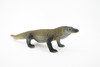 Komodo Dragon, Monitor Lizard, Rubber Reptile, Museum Quality, Hand Painted, Realistic Toy Figure, Model, Replica, Kids, Educational, Gift,     7 1/2"     CH188 BB115