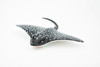 Spotted Eagle Ray, Bonnet ray, Duckbill ray, Museum Quality, Educational, Rubber Fish, Hand Painted, Realistic Toy Figure, Diorama Model, Kids, 6 Inches. 
