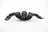 Tarantula Spider, Red Knee, Arachnida, Museum Quality, Educational, Hand Painted, Rubber Insect, Diorama Model, Realistic, Kids, Toys,  5 Inches. 