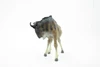 Wildebeest, Antelopes, Gnu, Museum Quality, Hand Painted, Educational, Rubber Animal, Realistic Toy Figure, Diorama Model, Kids,  4 1/2 Inches.