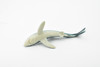 Shark, Blue Shark, Hand Painted, Rubber Fish, Realistic Toy Figure, Model, Replica, Kids, Educational, Gift,       6"    CH202 BB117