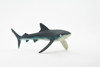 Blue Shark, Blue pointer, Museum Quality, Hand Painted, Educational, Rubber Fish, Diorama Model, Replica, Realistic Toy Figure, Kids,  5 Inches. 