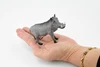 Warthog, Wart Hog, Wild Pig, Museum Quality, Hand Painted, Educational, Rubber Animal, Realistic Toy Figure, Diorama Model, Kids,  4 Inches.
