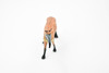 Macrauchenia, Extinct Llama, Museum Quality, Rubber Animal, Hand Painted, Realistic Toy Figure, Diorama Model, Kids, Educational, 5 Inches. 