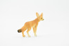 Bat-eared fox, Fennec Fox, Museum Quality, Hand Painted, Educational, Rubber Animal, Realistic Toy Figure, Diorama Model, Kids,  2 1/2 Inches. 