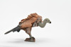 Vulture, Scavenging birds of prey, Museum Quality, Educational, Hand Painted, Rubber Bird, Realistic Toy Figure, Diorama Model, Replica, Kids,  4 Inches.