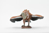 Vulture, Scavenging birds of prey, Museum Quality, Educational, Hand Painted, Rubber Bird, Realistic Toy Figure, Diorama Model, Replica, Kids,  4 Inches.