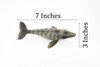 Gray Whale, Grey Back, Marine Mammal, Museum Quality, Hand Painted, Educational, Rubber Animal, Realistic Toy Figure, Diorama Model, Kids, 7 Inches. 