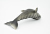 Whale, Gray Whale, Grey Back, Museum Quality, Hand Painted, Rubber Mammal, Realistic Toy Figure, Model, Replica, Kids, Educational, Gift,     7"    CH237 BB121 
