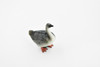 Goose, Grey Goose, Chinese, Hand Painted, Museum Quality Rubber Bird, Educational, Realistic, Lifelike, Educational, Gift,     2 1/2"    CH259 BB123