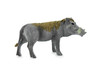 Warthog, Wart Hog, Wild Pig, Museum Quality, Hand Painted, Educational, Rubber Animal, Realistic Toy Figure, Diorama Model, Kids,  4 Inches.