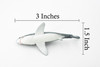 Great White Shark, Hand Painted, Rubber Fish, Realistic Toy Figure, Model, Replica, Kids, Educational, Gift,    3"
