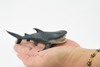 Tiger Shark, Baby, Pup, Museum Quality, Educational, Hand Painted, Rubber Fish, Realistic Toy Figure, Diorama Model, Replica, Kids, 6 Inches. 