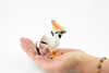 Pelican with Fish, American white pelican, Museum Quality, Educational, Hand Painted, Rubber Bird, Realistic Toy Figure, Diorama Model, Kids, 4 Inches.