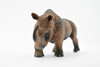 Woolly Rhino, Prehistoric Mammal, Dinosaur, Museum Quality, Hand Painted, Very Realistic Rubber Figure, Model, Educational,       6 1/2"     CH279 BB125